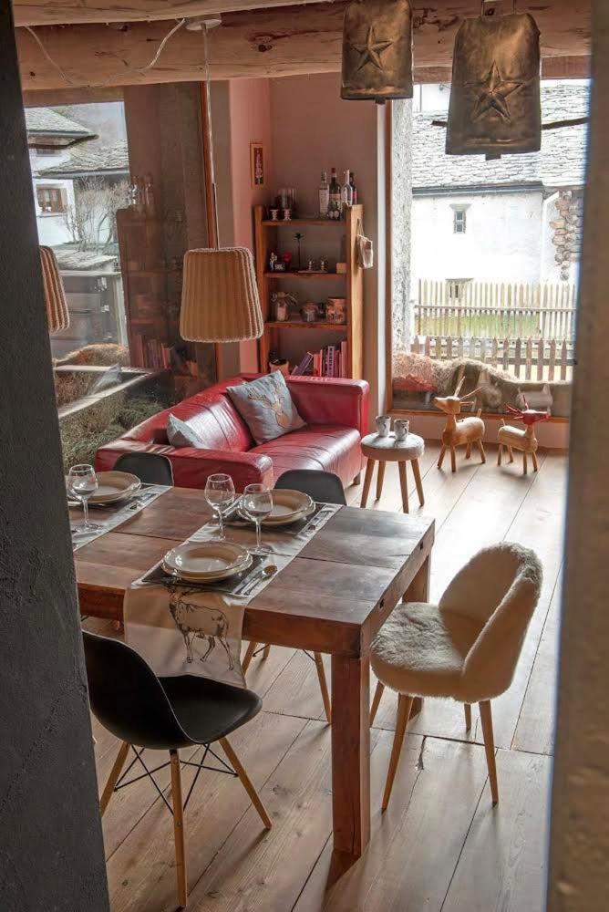 La Stalla Vicosoprano Bagian luar foto