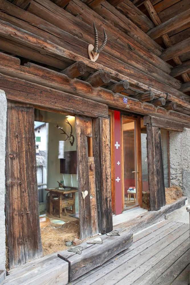 La Stalla Vicosoprano Bagian luar foto